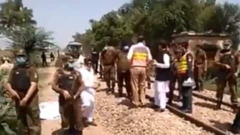 Pakistan: Bus carrying Sikh pilgrims hit by train, 19 dead Pakistan: Bus carrying Sikh pilgrims hit by train, 19 dead