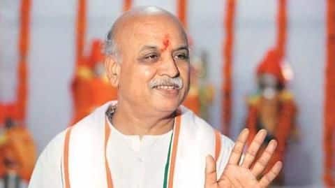Pravin Togadia announces new party, will contest Lok Sabha elections Pravin Togadia announces new party, will contest Lok Sabha elections