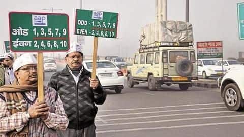 Odd-even scheme returns to Delhi, will be implemented in November Odd-even scheme returns to Delhi, will be implemented in November