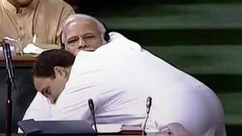 PM Modi speaks about the much-talked-about hug PM Modi speaks about the much-talked-about hug