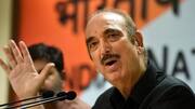 Ghulam Nabi Azad's statement on J&K gets support from LeT