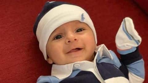 Hello world: Sania Mirza shares picture of her baby Izhaan Hello world: Sania Mirza shares picture of her baby Izhaan