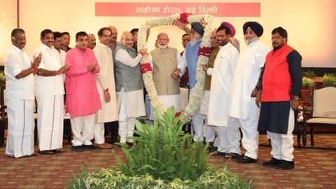 Riding on Modi magic, NDA allies performed exceptionally well Riding on Modi magic, NDA allies performed exceptionally well