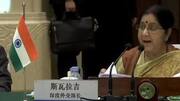 #IndiaStrikesBack: In China, Sushma Swaraj speaks on "necessary" airstrikes