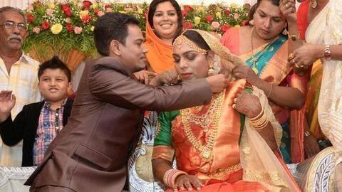 Braving hurdles, transsexual couple ties the knot in Kerala Braving hurdles, transsexual couple ties the knot in Kerala