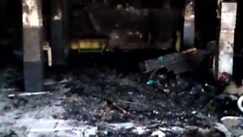 Last month, three died after school caught fire in Faridabad Last month, three died after school caught fire in Faridabad