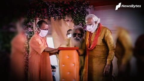 Nritya Gopal Das, who shared stage with PM, contracts coronavirus Nritya Gopal Das, who shared stage with PM, contracts coronavirus