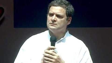Speaking to NCC cadet, RaGa said he doesn't know much Speaking to NCC cadet, RaGa said he doesn't know much