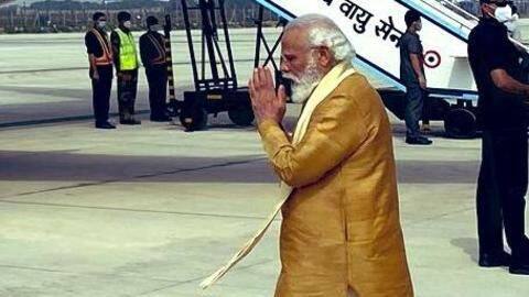 Ayodhya ready for 'bhoomi pujan,' PM leaves for temple town Ayodhya ready for 'bhoomi pujan,' PM leaves for temple town
