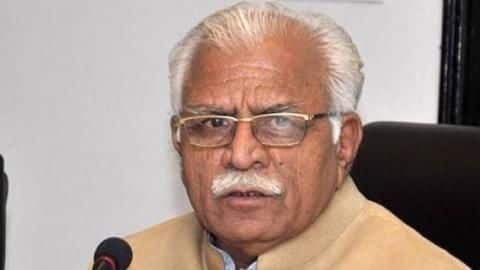 Axe in hand, Khattar tells supporter: 'Will chop-off your head' Axe in hand, Khattar tells supporter: 'Will chop-off your head'