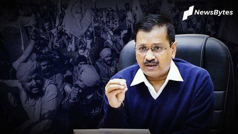 Kejriwal meets farmers at Singhu border; opposition supports tomorrow's shutdown Kejriwal meets farmers at Singhu border; opposition supports tomorrow's shutdown