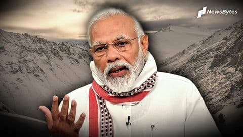 PM Modi addresses soldiers in Ladakh, salutes their bravery PM Modi addresses soldiers in Ladakh, salutes their bravery