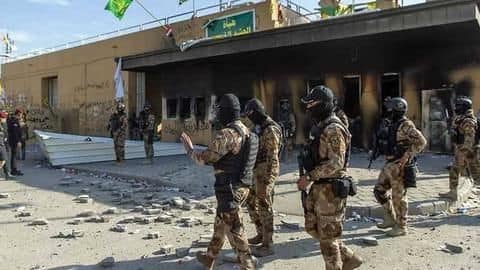 Three rockets fall in Baghdad, two hit near US Embassy Three rockets fall in Baghdad, two hit near US Embassy