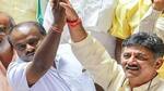 Meanwhile, Kumaraswamy spent Rs. 42L on his swearing-in ceremony