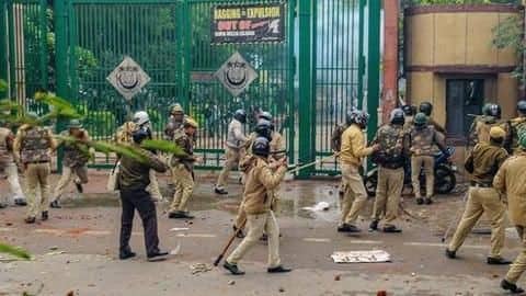 JNUSU President condemned police action in Jamia too JNUSU President condemned police action in Jamia too