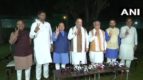 CM will be from BJP, Deputy CM from JJP: Shah CM will be from BJP, Deputy CM from JJP: Shah