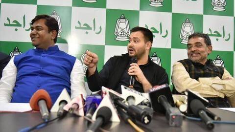 No one's more opportunistic than 'chacha': Tejashwi on Bihar CM No one's more opportunistic than 'chacha': Tejashwi on Bihar CM