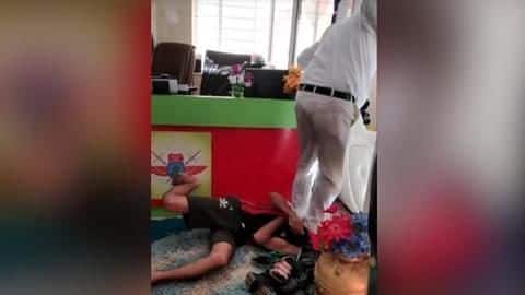 Bengaluru: Security firm owner found brutally assaulting employees; arrested Bengaluru: Security firm owner found brutally assaulting employees; arrested