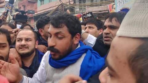 Out on bail, Bhim Army Chief reaches Jama Masjid Out on bail, Bhim Army Chief reaches Jama Masjid