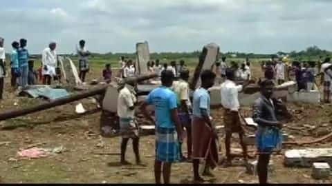 Tamil Nadu: Blast in firecracker factory kills seven Tamil Nadu: Blast in firecracker factory kills seven