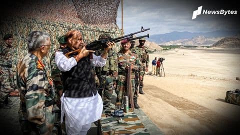 Army can't be stopped from patrolling: Rajnath on Indo-China tensions Army can't be stopped from patrolling: Rajnath on Indo-China tensions