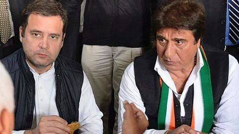 After Congress' wipe-out, Raj Babbar sends resignation to Rahul Gandhi After Congress' wipe-out, Raj Babbar sends resignation to Rahul Gandhi