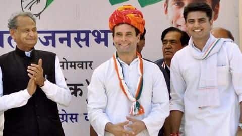 Rajasthan: Ashok Gehlot takes oath as CM, Pilot as deputy-CM Rajasthan: Ashok Gehlot takes oath as CM, Pilot as deputy-CM