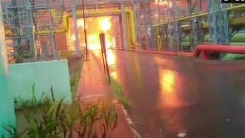 Navi Mumbai: Major fire breaks out at ONGC-plant, four dead Navi Mumbai: Major fire breaks out at ONGC-plant, four dead
