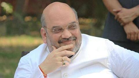 Amit Shah takes oath after Rajnath Singh Amit Shah takes oath after Rajnath Singh