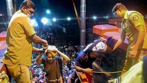 #SabarimalaForAll: Two-women, on verge of scripting history, couldn't enter shrine #SabarimalaForAll: Two-women, on verge of scripting history, couldn't enter shrine