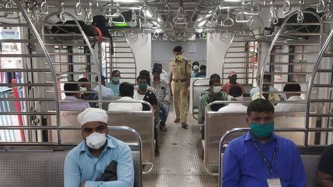 Mumbai: Local trains resume services, but strictly for essential staff Mumbai: Local trains resume services, but strictly for essential staff