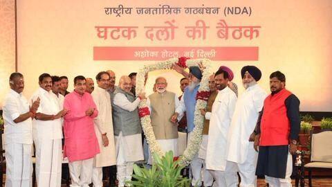Before counting, Shah hosts dinner, PM Modi thanks NDA allies Before counting, Shah hosts dinner, PM Modi thanks NDA allies