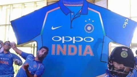 Byju's all set to replace OPPO on Team India's jersey Byju's all set to replace OPPO on Team India's jersey
