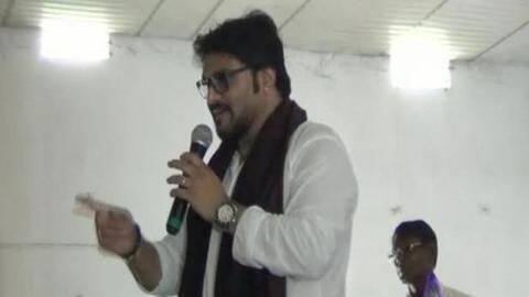 Deserve benefit of doubt: Supriyo on 'break your leg' controversy Deserve benefit of doubt: Supriyo on 'break your leg' controversy