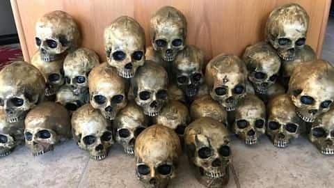 Fear grips Tamil Nadu village after 45-skulls found in graveyard Fear grips Tamil Nadu village after 45-skulls found in graveyard
