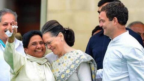 Exit polls effect? Mayawati won't meet Gandhis in Delhi Exit polls effect? Mayawati won't meet Gandhis in Delhi
