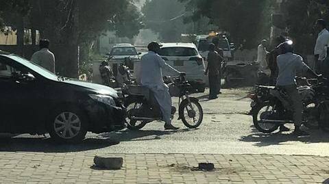 Karachi: Two terrorists killed in firing near Chinese Consulate Karachi: Two terrorists killed in firing near Chinese Consulate