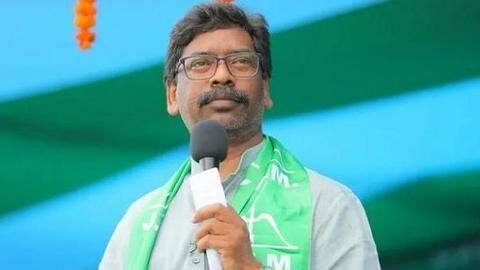 Hemant Soren takes oath as Jharkhand's CM for second time Hemant Soren takes oath as Jharkhand's CM for second time