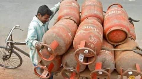 No respite for common-man: LPG-cylinder cost increased by Rs. 48 No respite for common-man: LPG-cylinder cost increased by Rs. 48