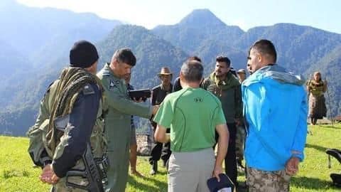 Mountaineers were dropped near crash site to look for survivors Mountaineers were dropped near crash site to look for survivors