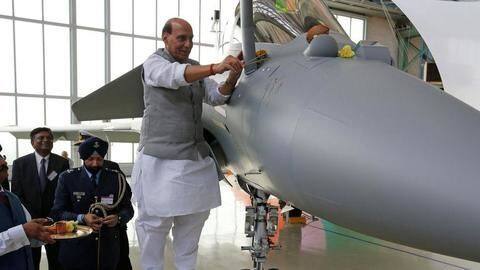 Notably, Rajnath has received first Rafale from France Notably, Rajnath has received first Rafale from France