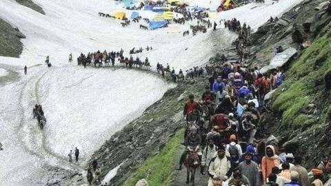 Amarnath Yatra begins; first batch leaves amid multi-level security Amarnath Yatra begins; first batch leaves amid multi-level security
