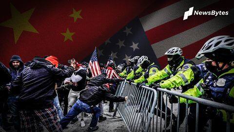Beautiful sight: China's internet is enjoying US Capitol mayhem Beautiful sight: China's internet is enjoying US Capitol mayhem