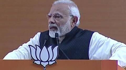 PM Narendra Modi's war-cry for 2019: This Chowkidaar won't stop PM Narendra Modi's war-cry for 2019: This Chowkidaar won't stop
