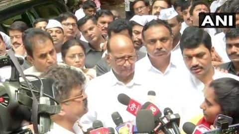 After speaking with top cops, Pawar changed his decision After speaking with top cops, Pawar changed his decision
