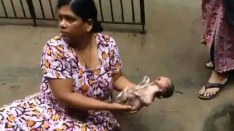 Chennai: Woman rescues newborn from drain, names him 'Freedom' Chennai: Woman rescues newborn from drain, names him 'Freedom'