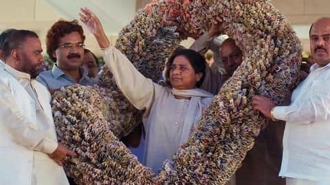 BSP's bank balance is Rs. 670cr, highest among all parties BSP's bank balance is Rs. 670cr, highest among all parties