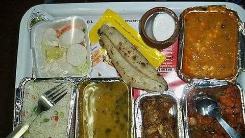 Now you can check food served by IRCTC