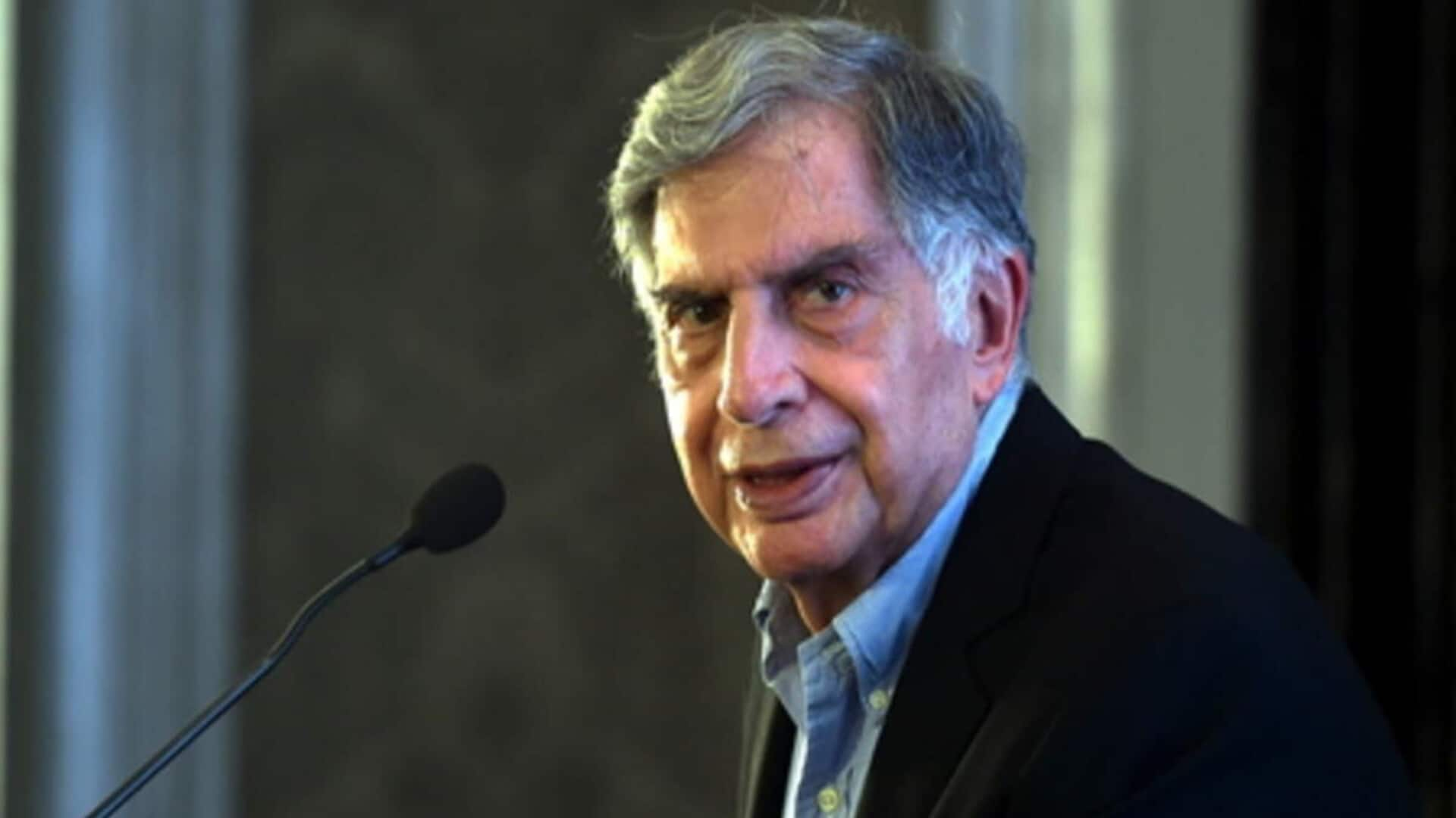 Ratan Tata sells 5% stake in start-up, makes 23,000% profit