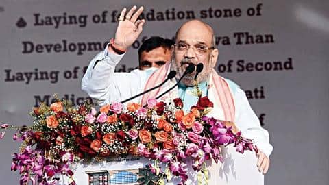BJP will enact laws against 'love-and-land jihad' in Assam: Shah BJP will enact laws against 'love-and-land jihad' in Assam: Shah